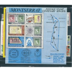 MONTSERRAT 1976 YEAR SET...