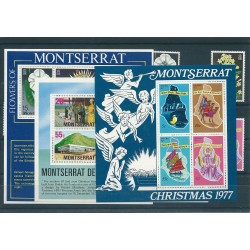 MONTSERRAT 1977 YEAR SET...