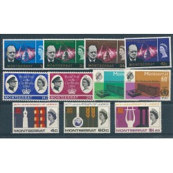 MONTSERRAT 1967 YEAR SET...