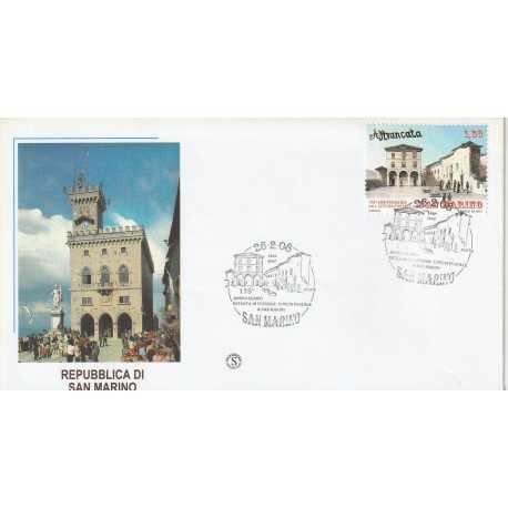 2008 FDC FILAGRANO SAN MARINO 175 ANN. POSTE MF81391