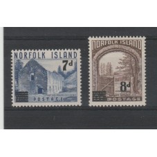 NORFOLK ISLAND 1958 SERIE...