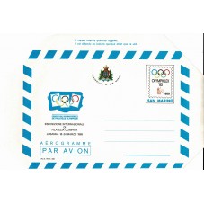 1985 SAN MARINO AEROGRAMMA...