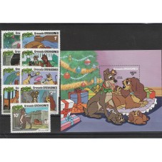 GRENADA 1981 NATALE FAUNA...