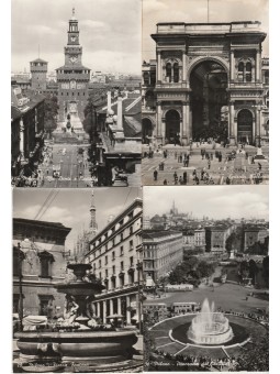 LOTTO 4 CARTOLINE LOMBARDIA...