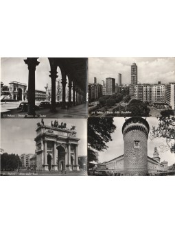 LOTTO 4 CARTOLINE LOMBARDIA...