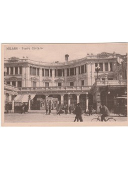 CARTOLINA MILANO TEATRO...