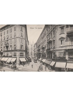 CARTOLINA MILANO VIA...