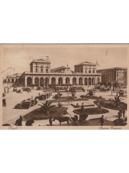 CARTOLINA NAPOLI STAZIONE...