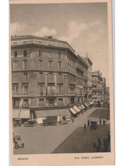 CARTOLINA MILANO VIA CARLO...