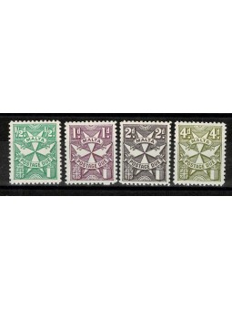 1967 MALTA SERIE SEGNATASSE...