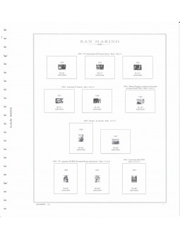 SAN MARINO 2004 FOGLI...