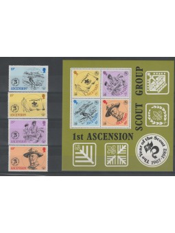 ASCENSION ISLAND 1982 SCOUT...