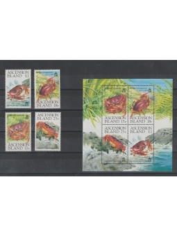 ASCENSION ISLAND 1989 FAUNA...