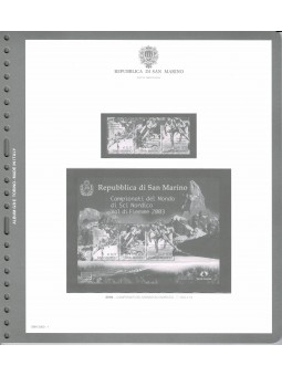 SAN MARINO 2003 FOGLI...