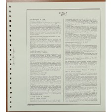 ITALIA 1995 FOGLI MARINI...