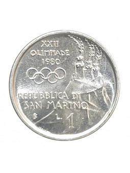 1980 SAN MARINO MONETA LIRE...