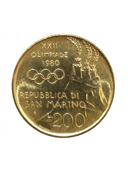 1980 SAN MARINO MONETA LIRE...