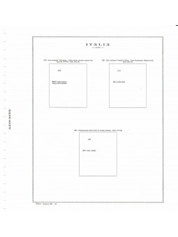 ITALIA 1987 FOGLI MARINI...