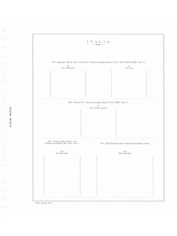 ITALIA 1992 FOGLI MARINI...