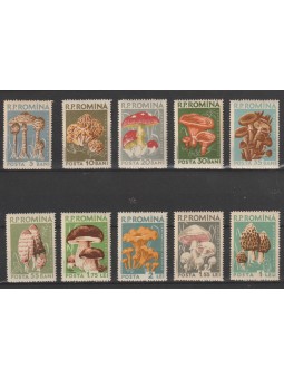 1958 ROMANIA FLORA FUNGHI...