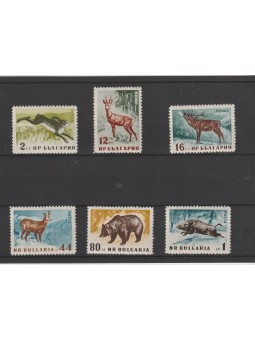 1958 BULGARIA FAUNA...