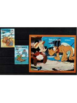 TURKS & CAICOS 1981 DISNEY...