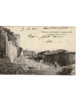 CARTOLINA TERREMOTO NELLE...