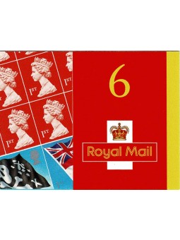 2001 GRAN BRETAGNA BANDIERE...