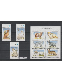 COMORES 1998 FAUNA GATTI 3...