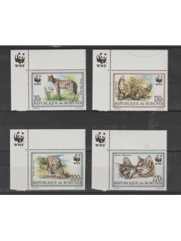 BURUNDI 1992 WWF FAUNA...