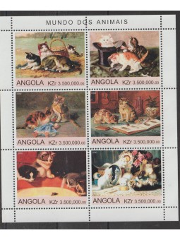 ANGOLA 2000 FAUNA GATTI 6...