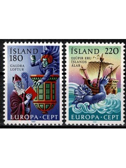 1981 ISLANDA EUROPA CEPT...