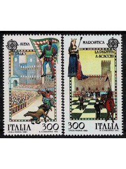 1981 ITALIA EUROPA CEPT...