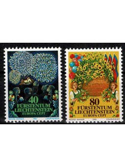 1981 LIECHTENSTEIN EUROPA...