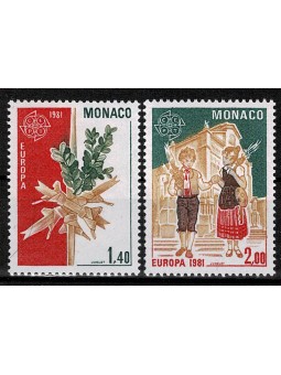 1981 MONACO EUROPA CEPT...