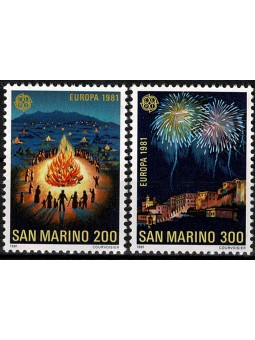 1981 SAN MARINO EUROPA CEPT...