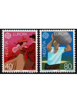 1981 SVIZZERA EUROPA CEPT...