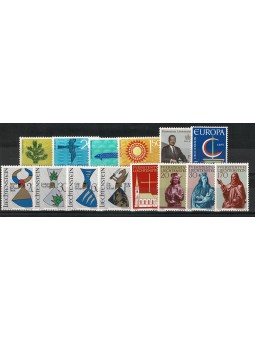 1966 LIECHTENSTEIN ANNATA...