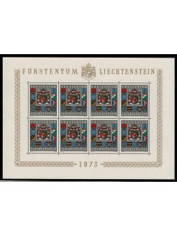 1973 LIECHTENSTEIN STEMMA...