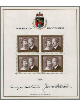 1974 LIECHTENSTEIN EFFIGIE...