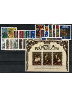 1981 LIECHTENSTEIN ANNATA...