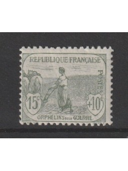 1917-19 FRANCIA 15+10 c....