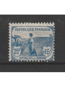 1917-19 FRANCIA 25+15c. PRO...