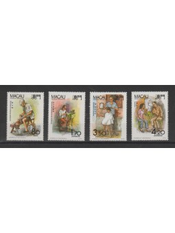 MACAO 1991 FLORA FIORI DA...