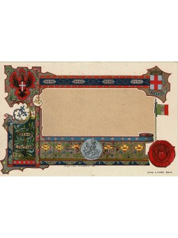 CARTOLINA MILITARE...