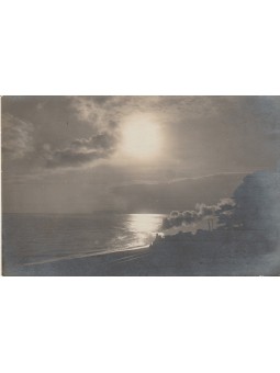 CARTOLINA LOCOMOTIVA A...