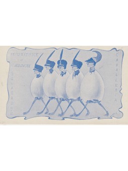 CARTOLINA SCUOLA MILITARE...