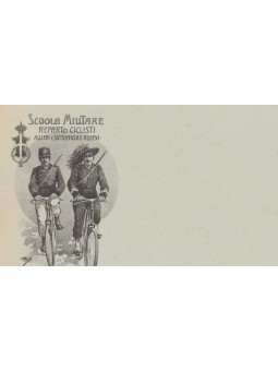 CARTOLINA SCUOLA MILITARE...