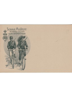 CARTOLINA SCUOLA MILITARE...