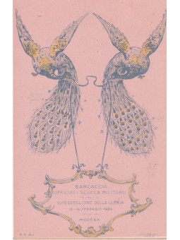 CARTOLINA SCUOLA MILITARE...